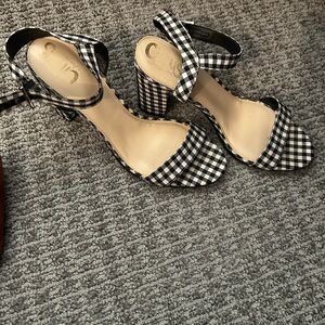 Circus by Sam Edelman gingham heels